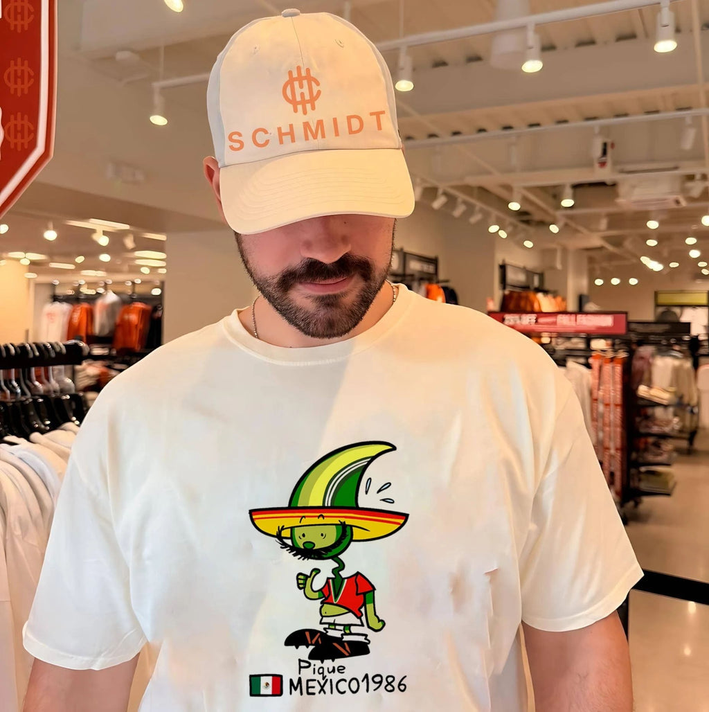Pique Mexico 1986 World Cup Mascot FIFA shirt Unisex