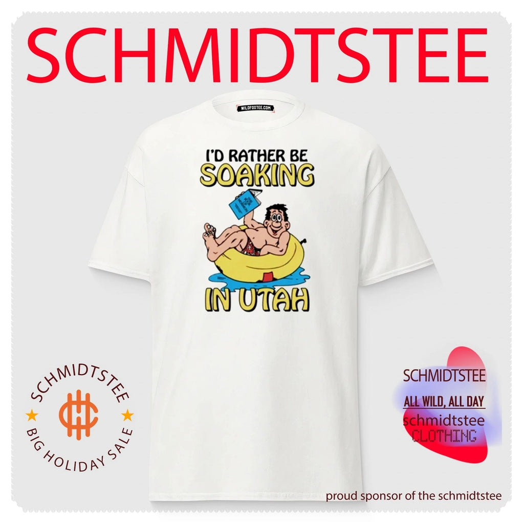 I’d Rather Be Soaking In Utah Shirt Unisex