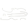 1938 Chevrolet All 112.3″ WB w/Straight Front Axle Complete Drum Brake Line Kit 7pc, Stainless