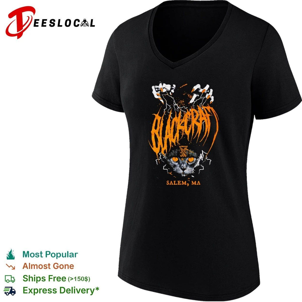 Blackcraft Salem MA Cat Gothic Apparel Unisex
