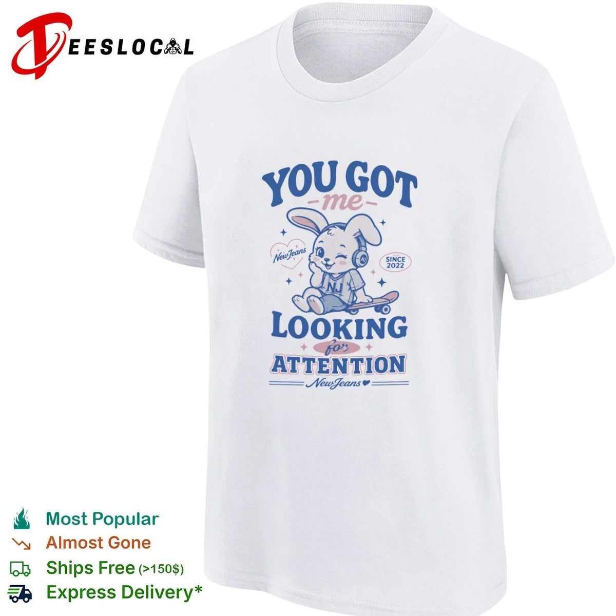 You Got Me Looking for Attention NewJeans Bunny Unisex