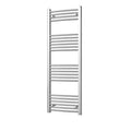 Zennor – Chrome Heated Towel Rail – H1400mm x W500mm – Curved