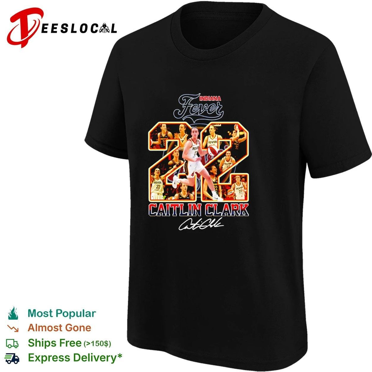 Caitlin Clark Indiana Fever 22 WNBA basketball Unisex