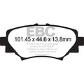 EBC 14+ Mazda 3 2.0 (Japan Build) Ultimax2 Rear Brake Pads