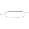 Rear Axle Brake Line Pair – 2 Lines on Rear Axle Compatible With 1964-1972 Chevelle, Monte Carlo & El Camino