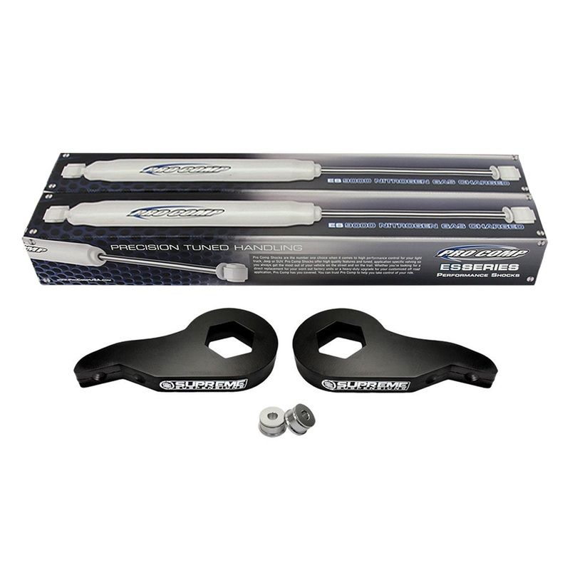 2002-2006 Chevy Avalanche 2500 Front Suspension Lift Kit & Extended Length Pro Comp Shocks 4WD 4×4