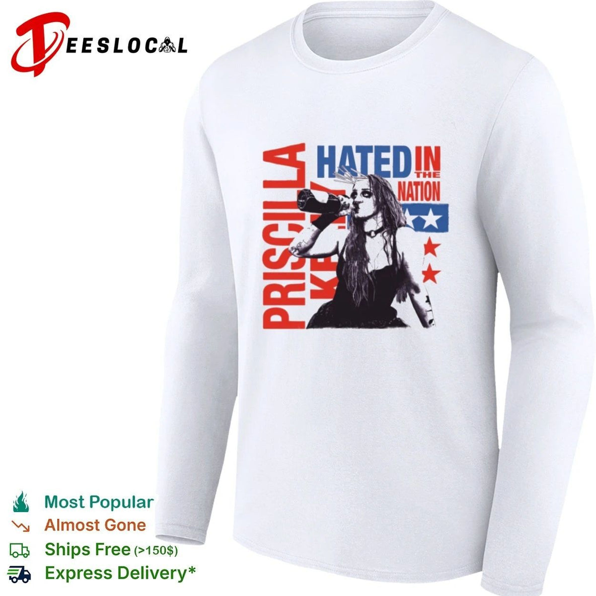 Priscilla Kelly Hated in the Nation Wrestling Unisex