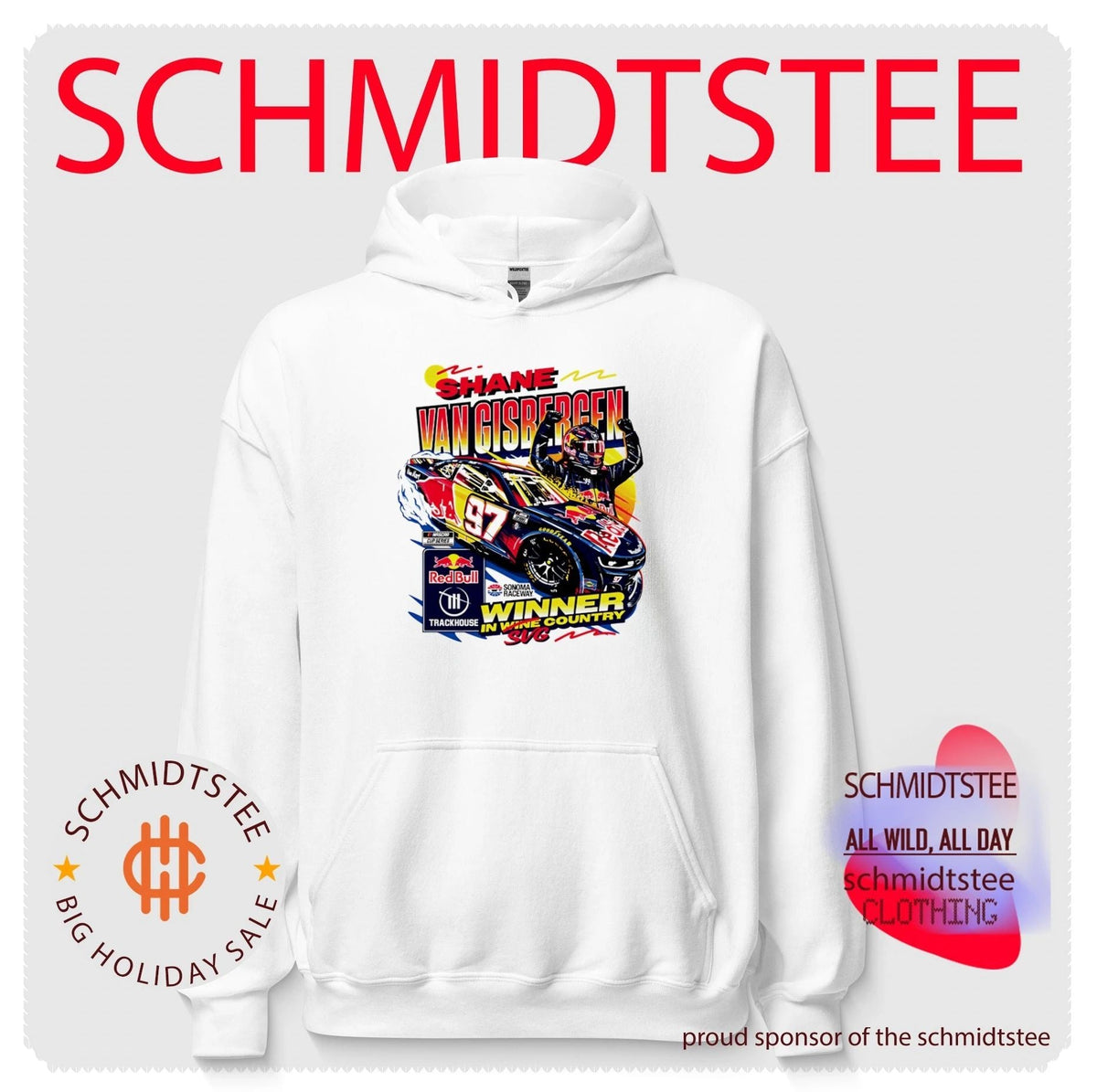 Shane van Gisbergen Trackhouse Racing Sonoma Raceway Winner in Wine Country 2026 shirt Unisex