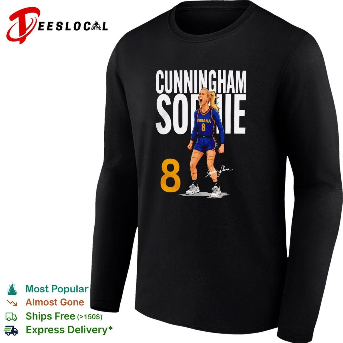 Sophie Cunningham In a World Full of Bullies Indiana Fever Unisex