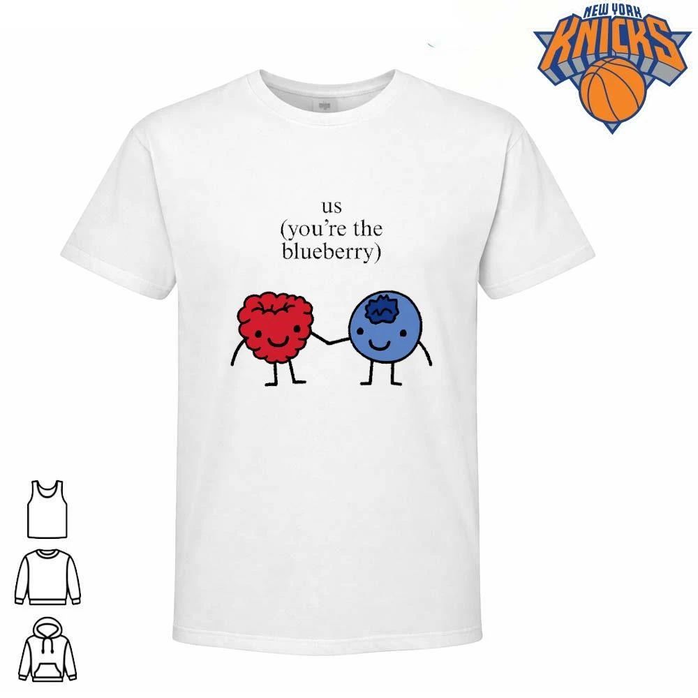 Us You Are The Blueberry Cute Matching Couple Raspberry Meme Graphic shirt Unisex