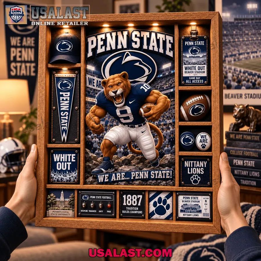 Penn State Nittany Lions Custom Frame Light Box