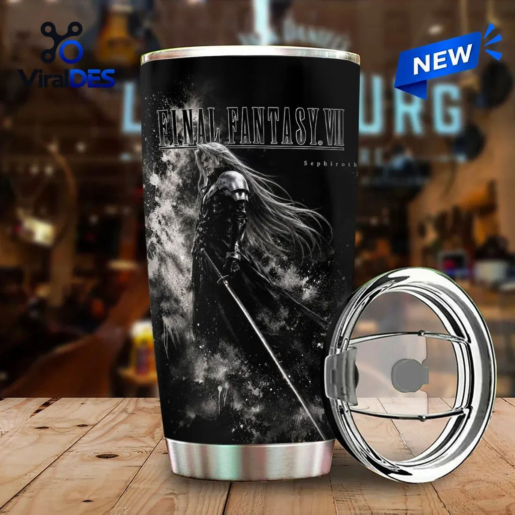 Final Fantasy VII Black Sephiroth Stanley Tumbler