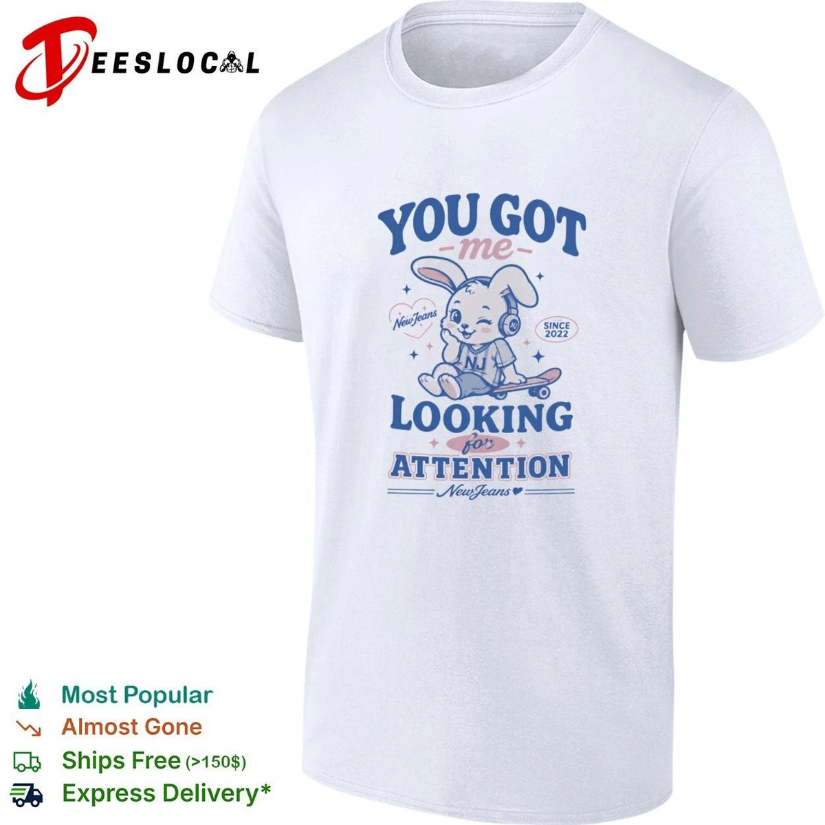 You Got Me Looking for Attention NewJeans Bunny Unisex