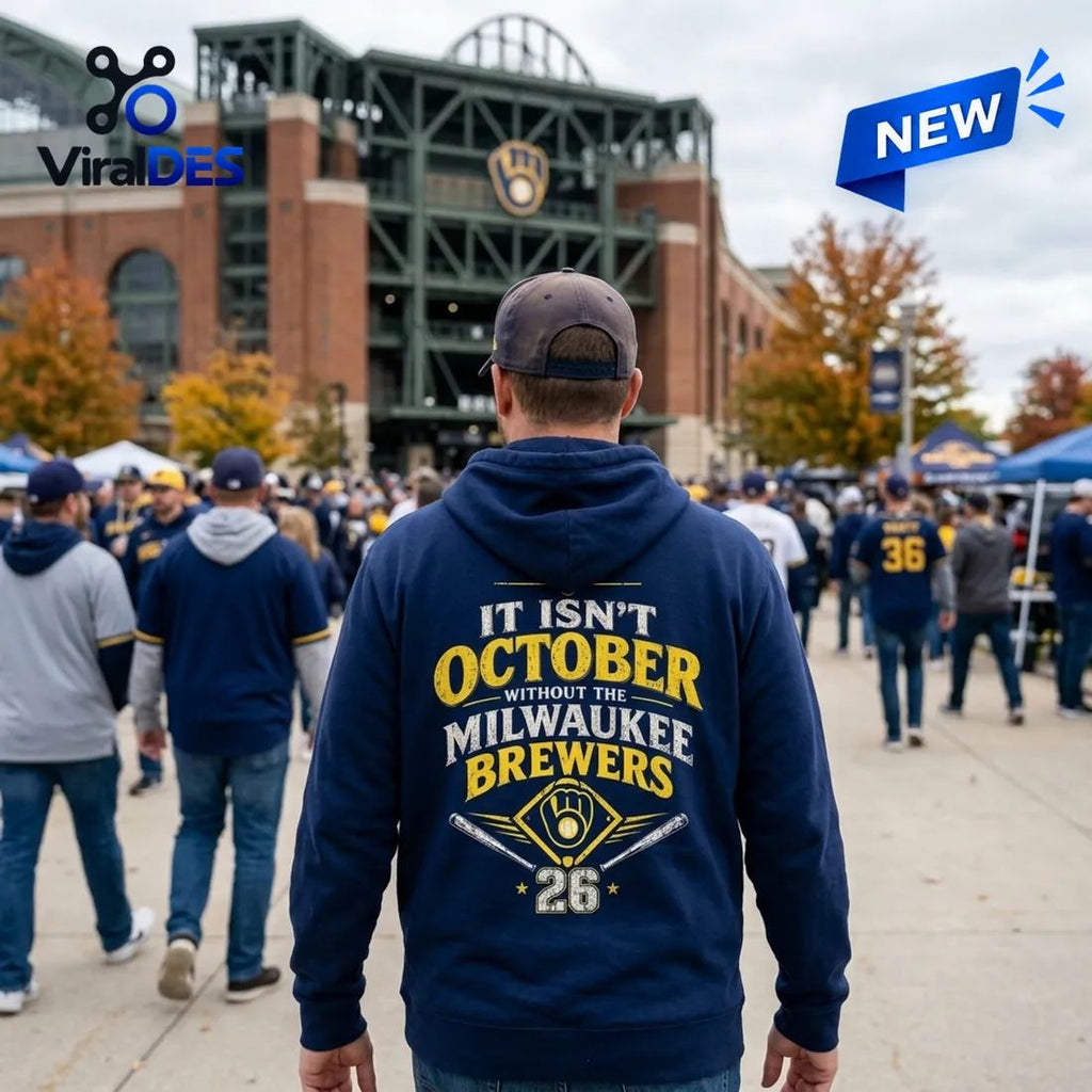 Milwaukee Brewers 2026 Postseason Blue Hoodie