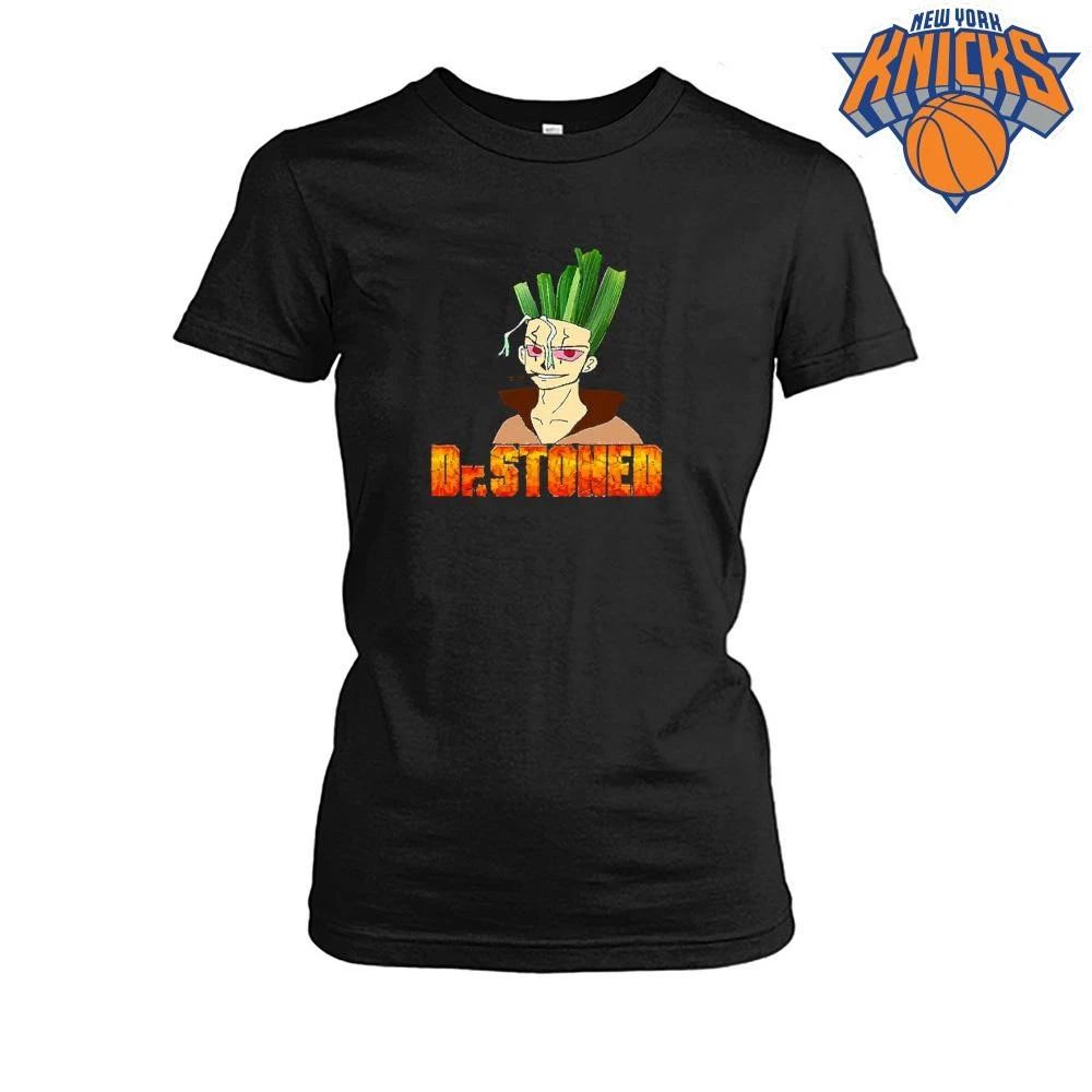 Funny Senku Ishigami Dr Stoned Weed Smoking Anime Parody shirt Unisex