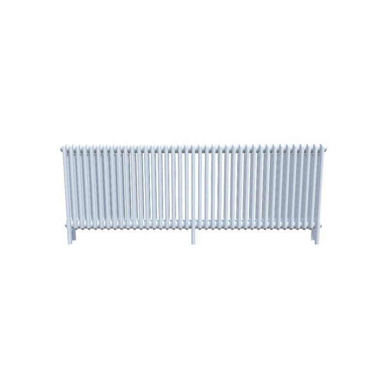 Bircham – White Column Radiator H600mm x W1781mm 3 Column – Feet Included