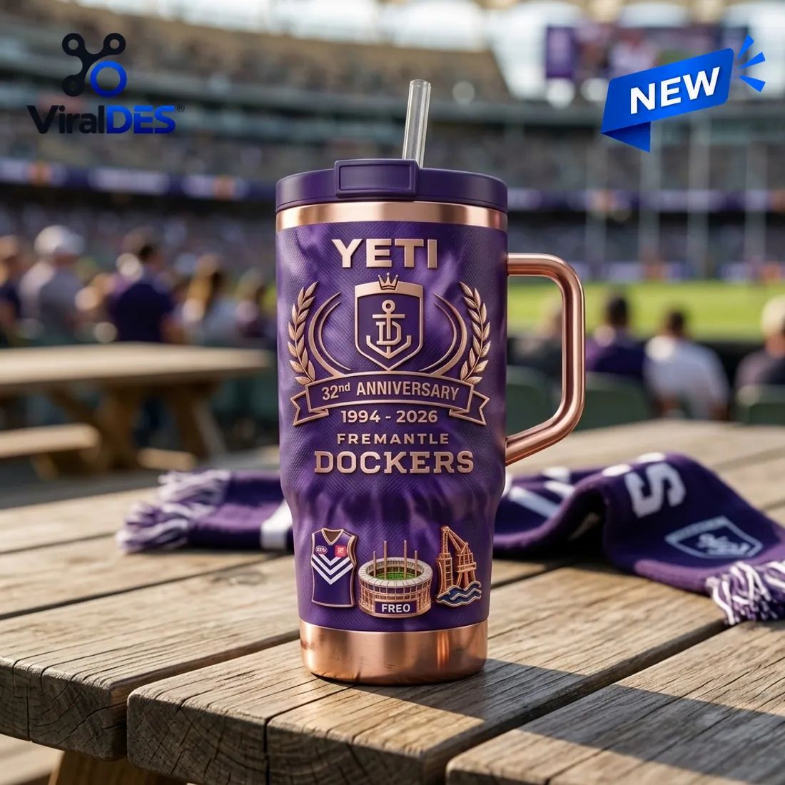 Fremantle Dockers 32nd Anniversary Stanley Tumbler