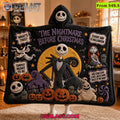 The Nightmare Before Christmas Halloween Limited Edition Hooded Blanket