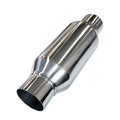 Bottle Style Resonator – 3.000″ Inlet/Outlet x 12″ Long – 304 Stainless