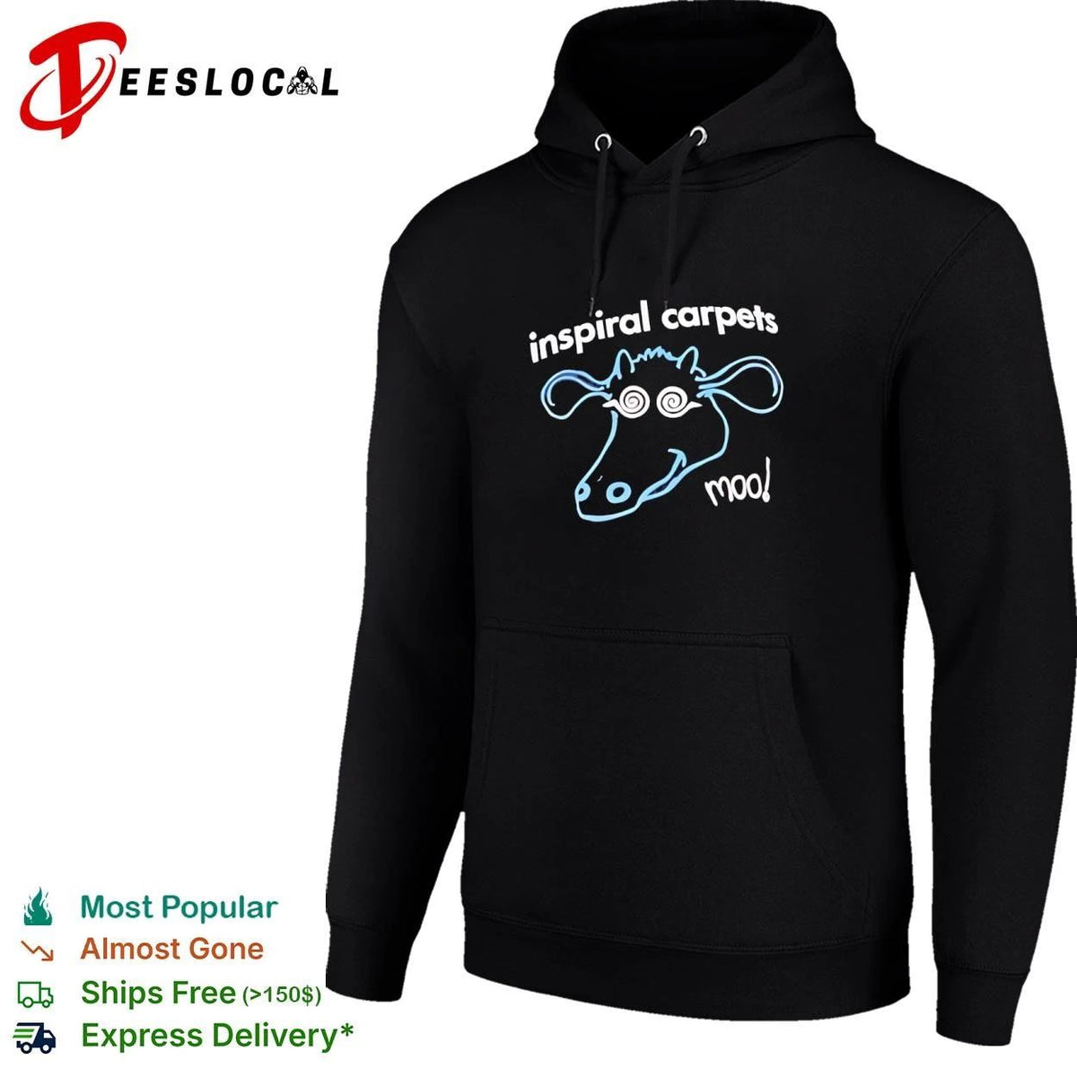 Inspiral Carpets Moo Madchester Indie Rock Unisex