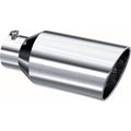 MBRP Single Wall Rolled Angle Cut 8-Inch Outlet | Universal (T5129)
