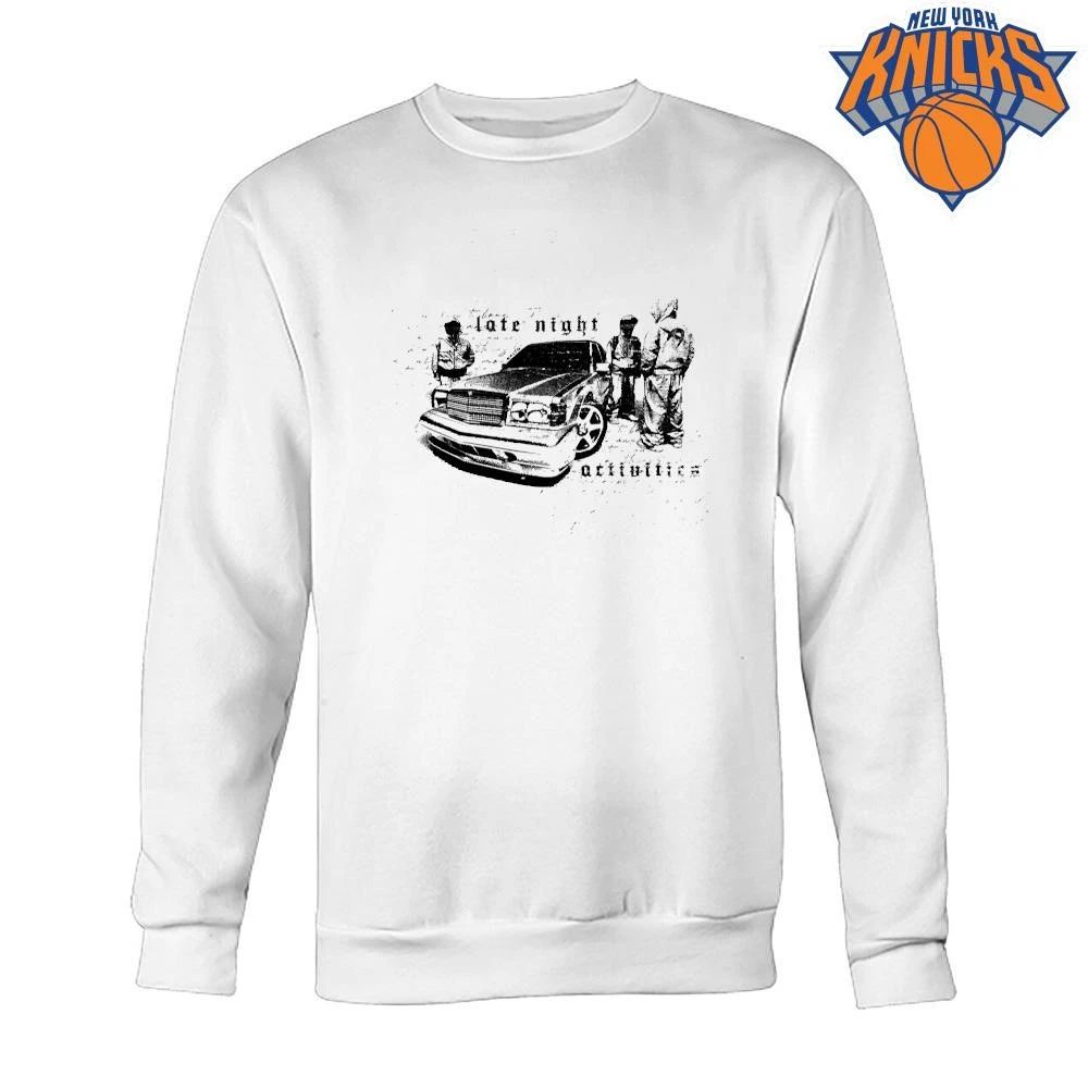 Late Night Activities Y2K Streetwear Mercedes Benz Drift Car Graphic shirt Unisex