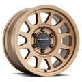 Method MR703 17×8.5 +35mm Offset 6×5.5 106.25mm CB Method Bronze Wheel