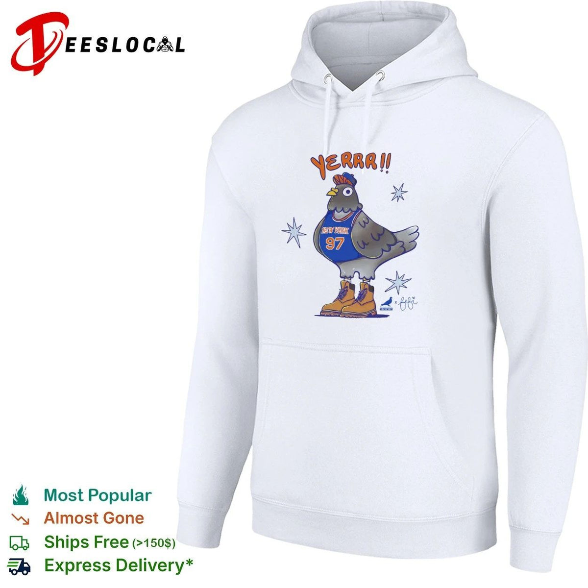 Staple x Fefi Yerrr NYC Pigeon New York 97 Unisex