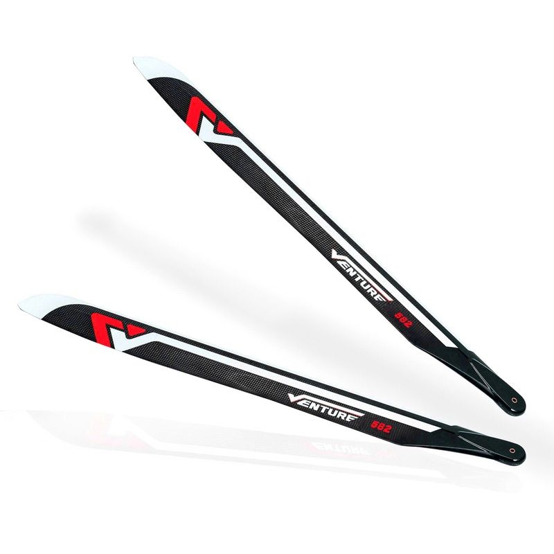 VENTURE 582mm Premium CF Blades Red