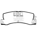 EBC 86-92 Toyota Corolla 1.6 Yellowstuff Rear Brake Pads