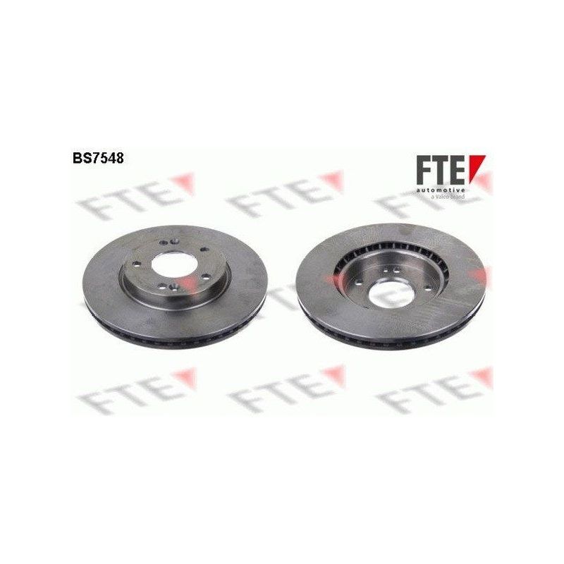 Valeo FTE Disc Brake Rotor 9072546