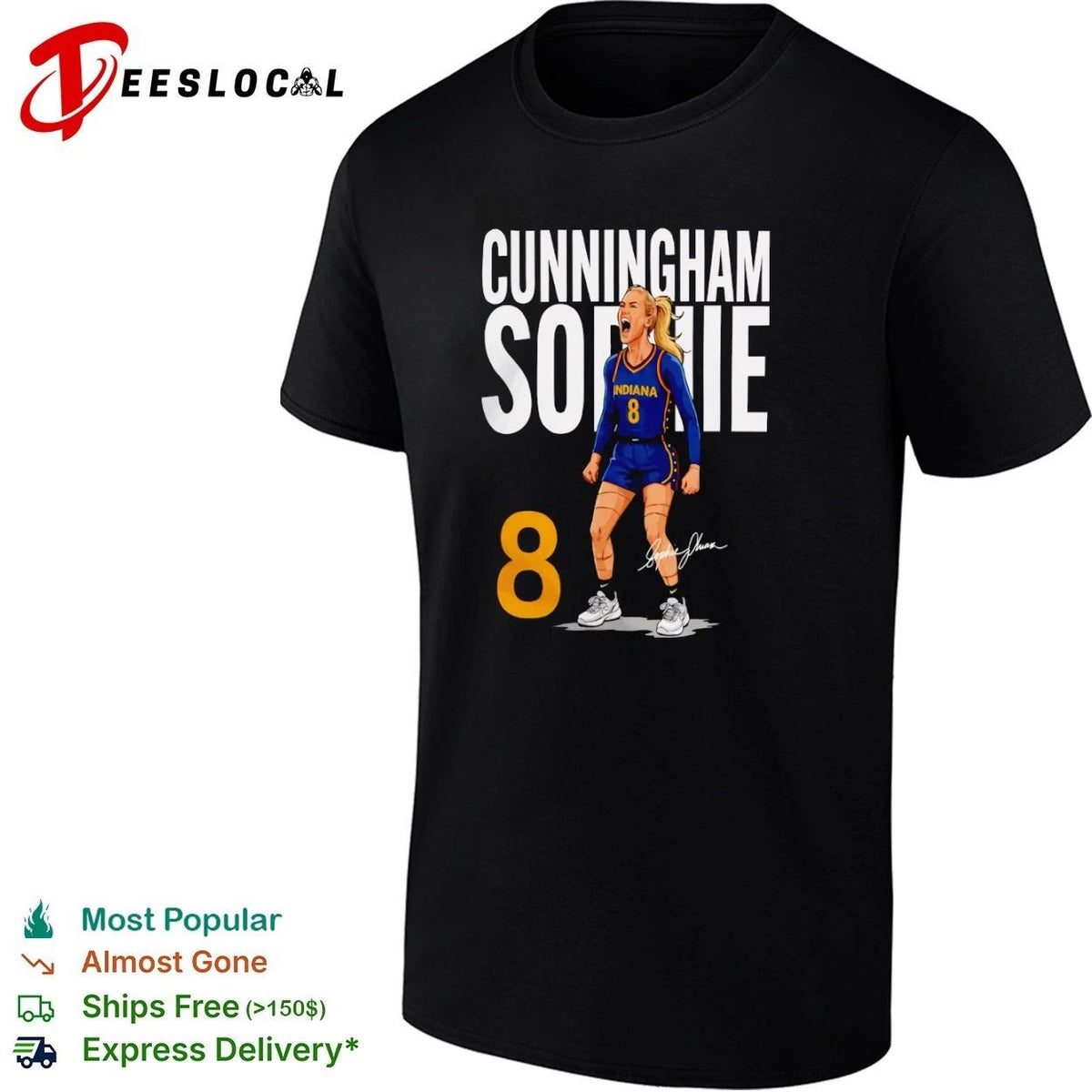 Sophie Cunningham In a World Full of Bullies Indiana Fever Unisex