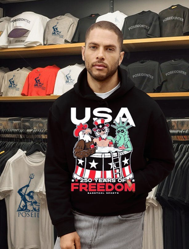USA 250 Years Of Freedom Barstool Sports Unisex