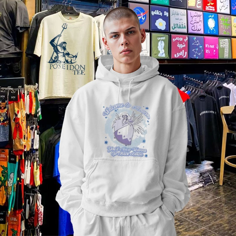 Welcome To Heaven You’ll Never Wanna Go Back Down Unisex