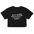 I Hate Rhyming Women's Crop Tee