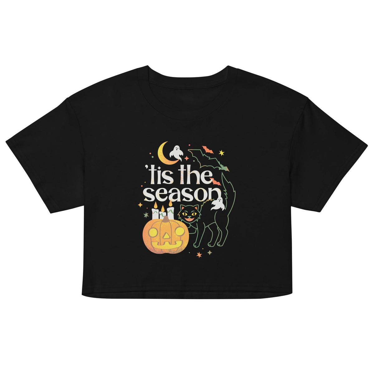 Tis The Season Women's Crop Tee