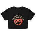 Empty Inside Pumpkin Women's Crop Tee