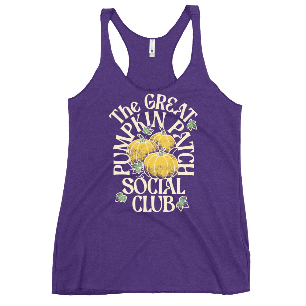The Great Pumpkin Patch Social Club Women's Racerback Tank