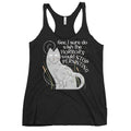 I Sure Do Wish The Horrors Would Stop Persisting Women's Racerback Tank