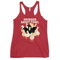Murder Most Fowl Women's Racerback Tank
