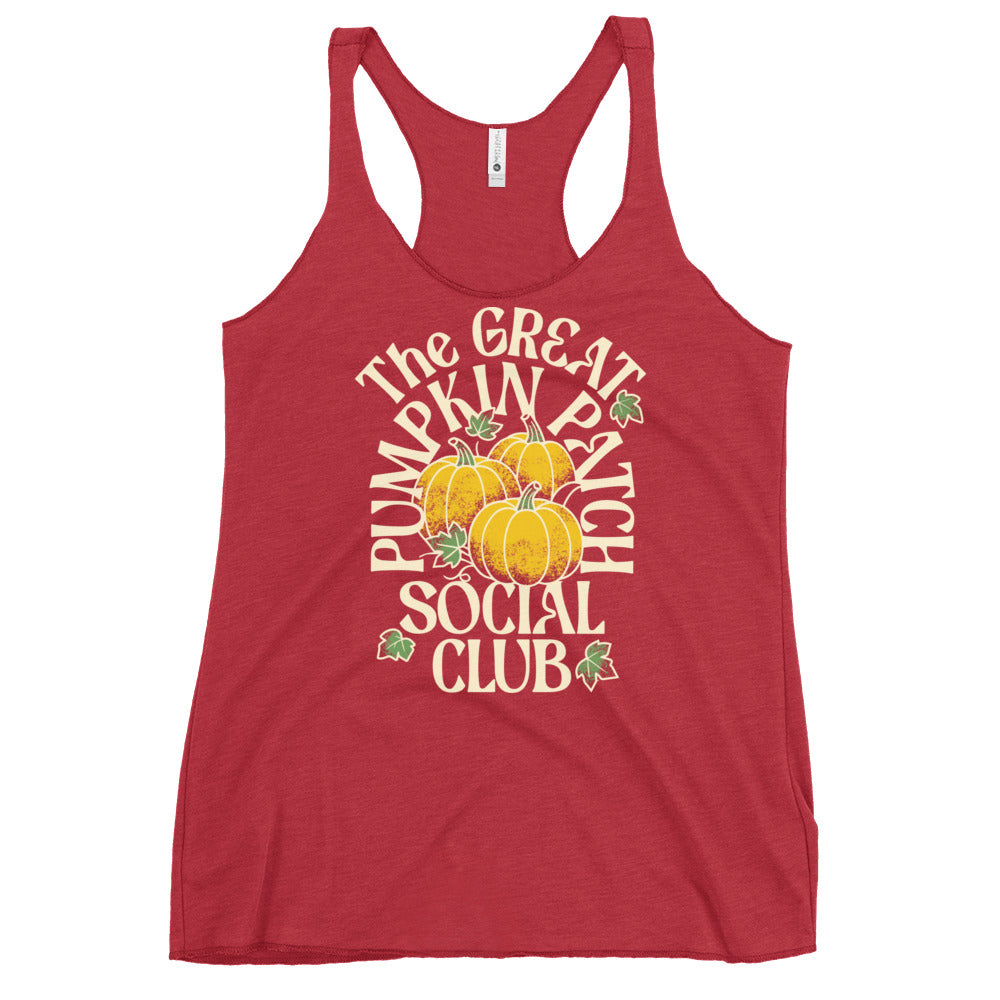 The Great Pumpkin Patch Social Club Women's Racerback Tank