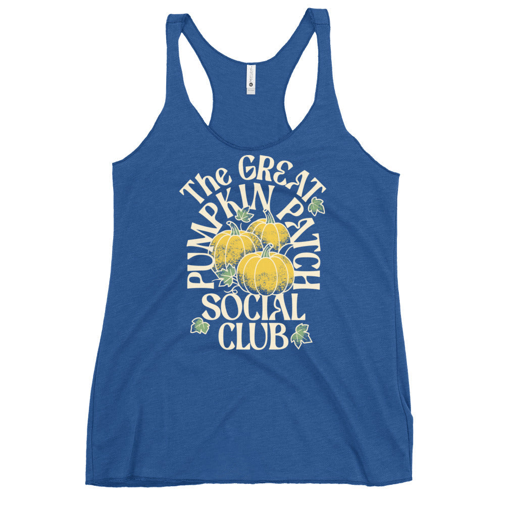 The Great Pumpkin Patch Social Club Women's Racerback Tank