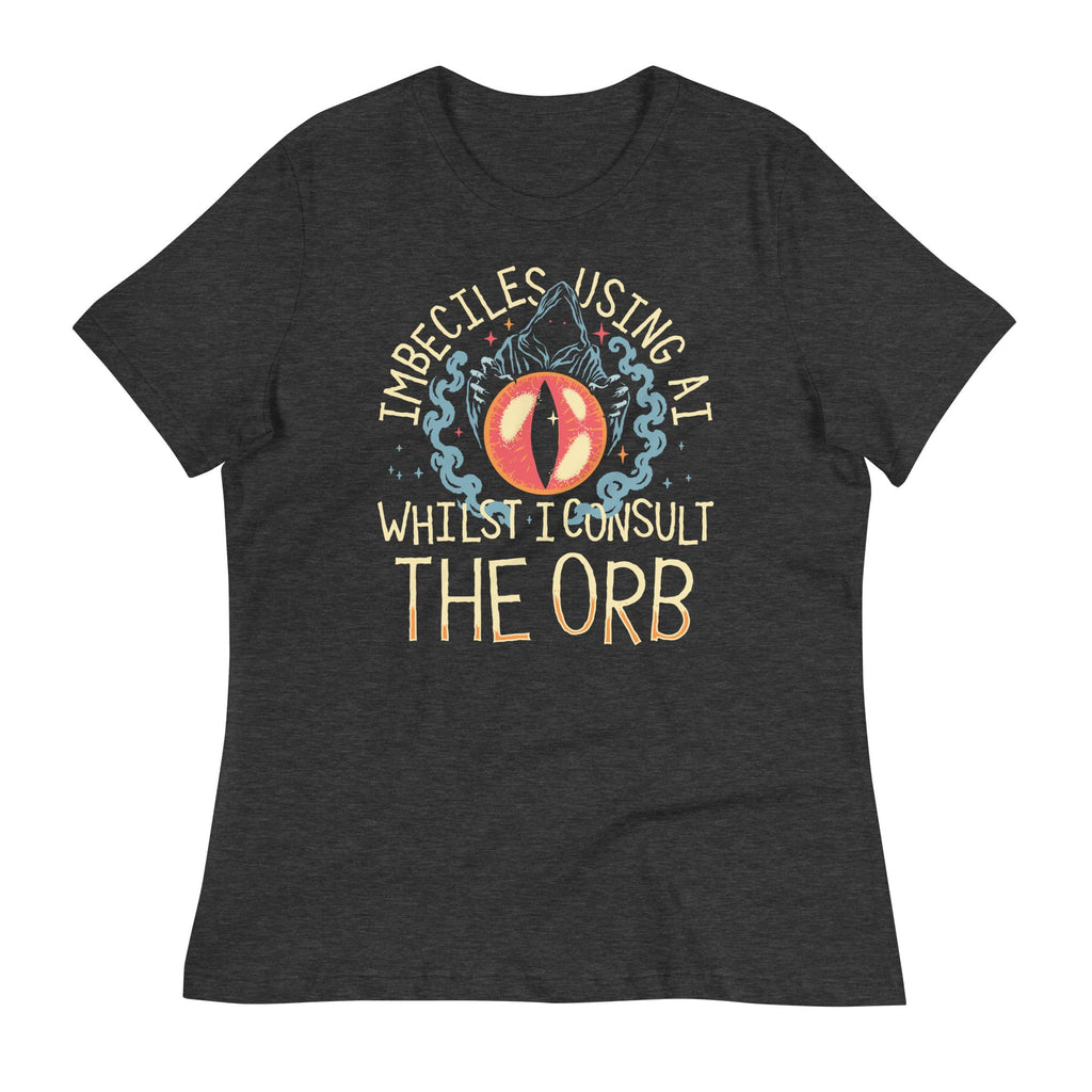 Imbeciles Using AI Whilst I Consult The Orb Women's Signature Tee
