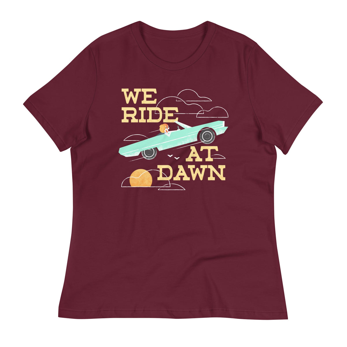We Ride At Dawn Women's Signature Tee