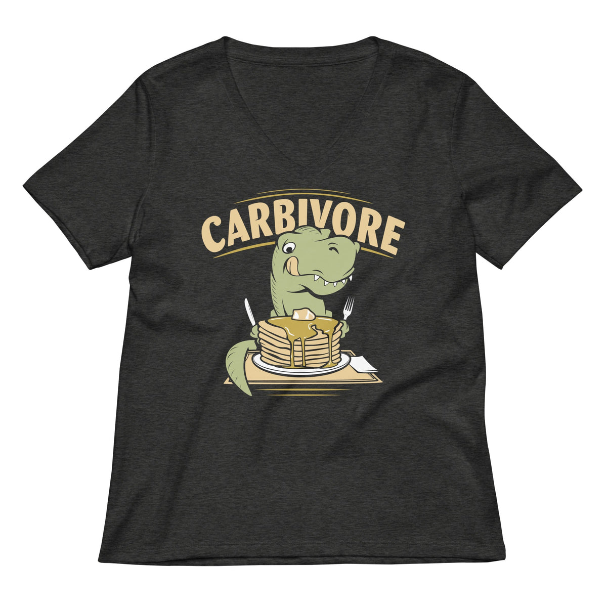 Carbivore Women's V-Neck Tee
