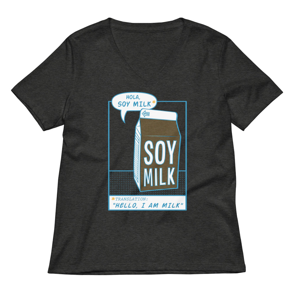 Hola, Soy Milk Women's V-Neck Tee