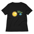 Go Ahead, Make My Day Women's V-Neck Tee Unisex