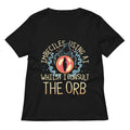Imbeciles Using AI Whilst I Consult The Orb Women's V-Neck Tee