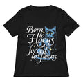 Born To Hocus Forced To Focus Women's V-Neck Tee