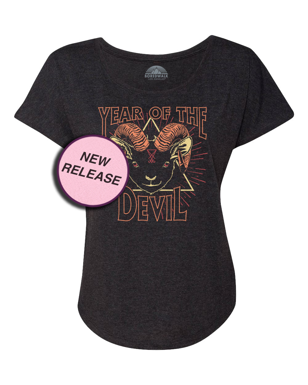 Women's Year of the Devil Scoop Neck T-Shirt